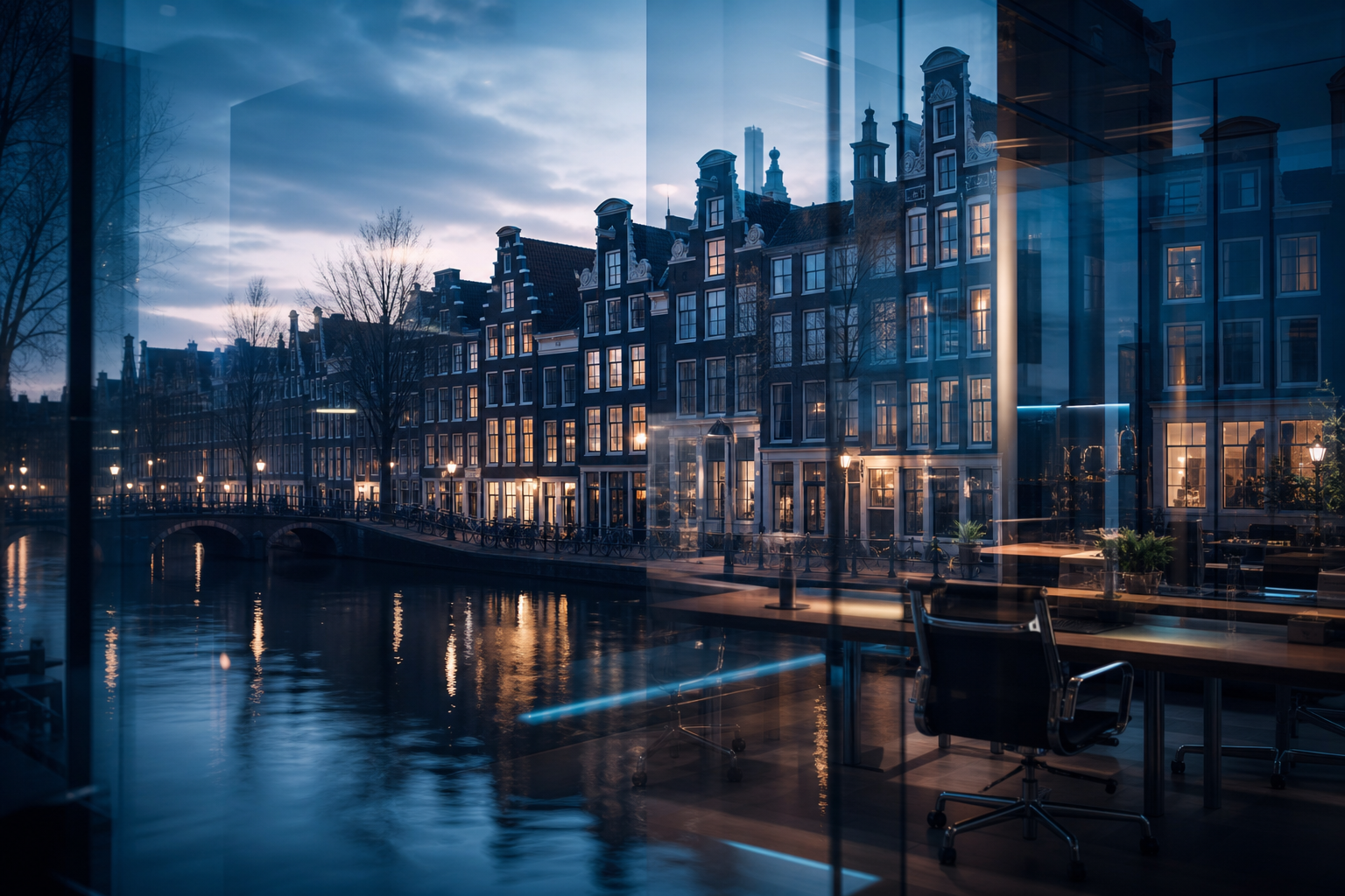 Офис RechtsPortalen на Herengracht, Амстердам